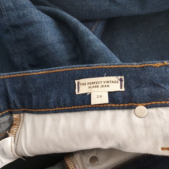 Madewell The Perfect Vintage Flare Jeans Size 29 NWOT - Picture 7 of 10